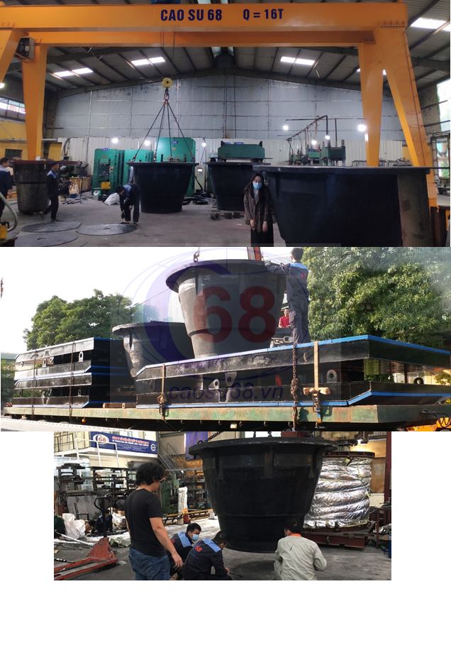 Đệm va côn C68 - H1600 (C68 - CONE H1600)